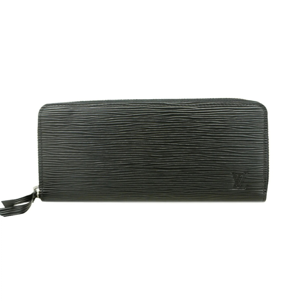 Louis Vuitton Epi Leather Portefeuille Clemence Long Wallet M60915 Noir (Wome...
